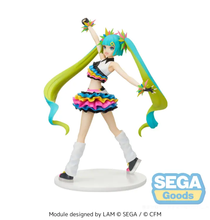 Sega Goods - Hatsune Miku Mega69s - Catch The Wave - Figure 25cm