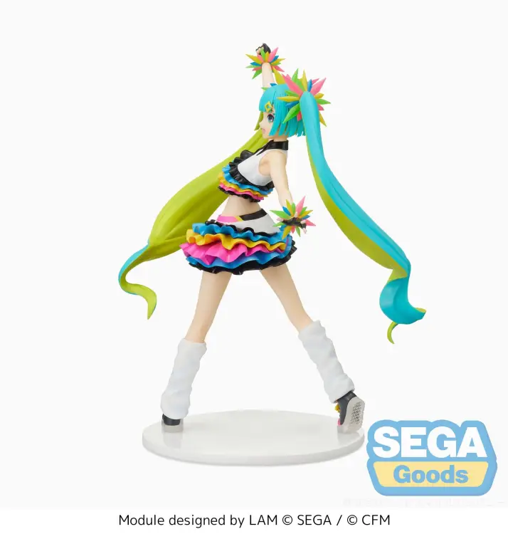 Sega Goods - Hatsune Miku Mega69s - Catch The Wave - Figure 25cm