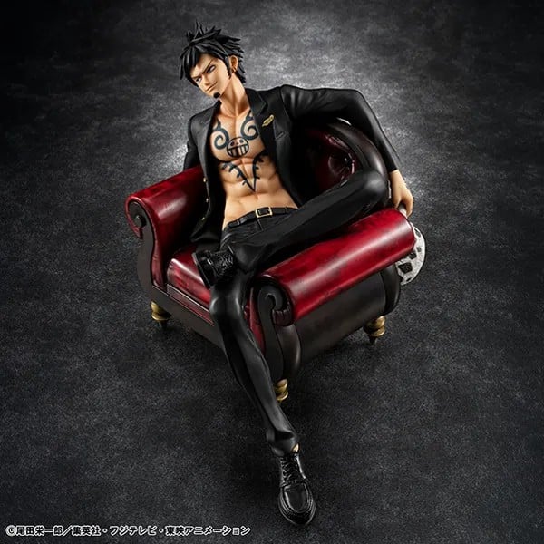 Megahouse One Piece Trafalgar Law Ver. R P.O.P. S.O.C. Statue 14cm
