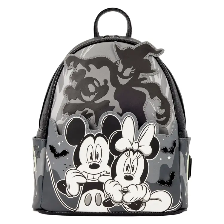 Loungefly Disney Mickey & Minnie Light Up Glow Mini Backpack