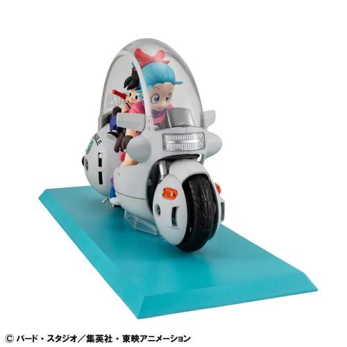 Megahouse Dragon Ball Son Goku & Bulma Desktop Real McCoy Statue 14cm