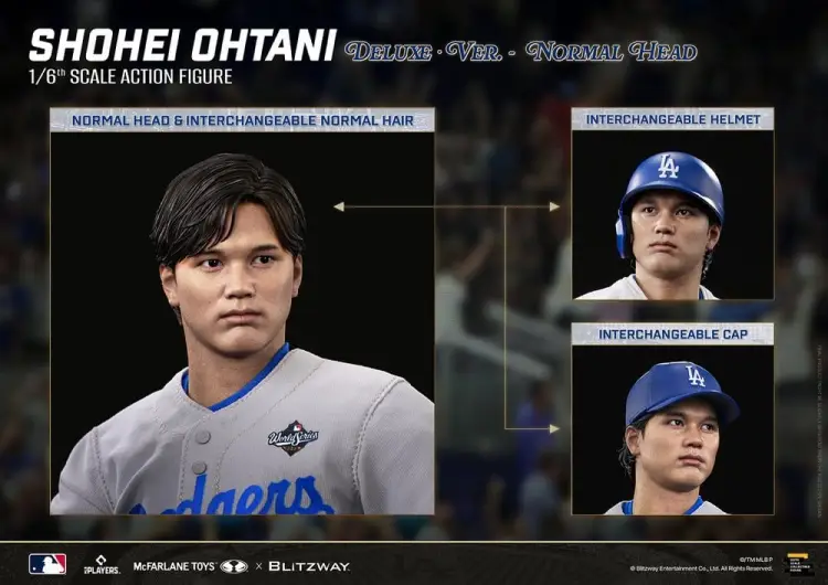 McFarlane Toys - Major League Baseball Premium UMS Action Figure 1/6 Shohei Ohtani (DX Ver.) 35 cm