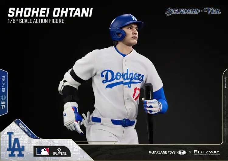 McFarlane Toys - Major League Baseball Premium UMS Action Figure 1/6 Shohei Ohtani (Standard Ver.) 35 cm