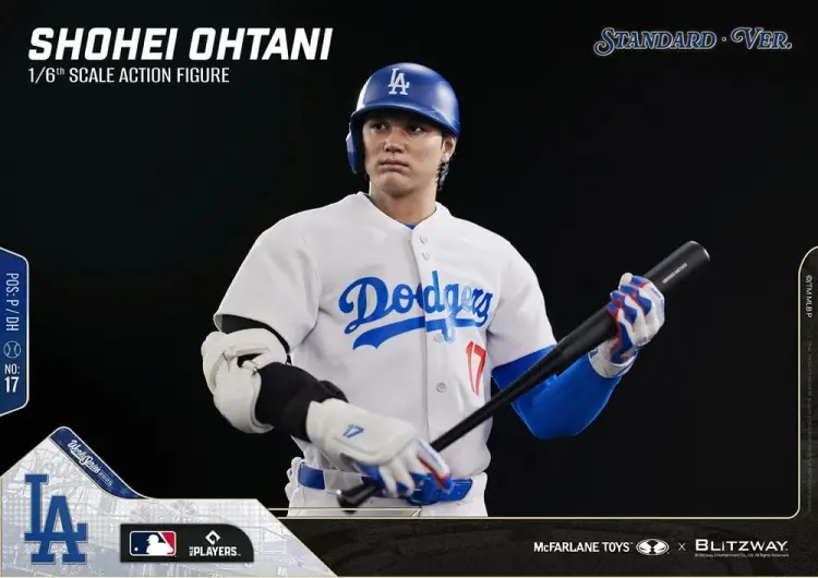 McFarlane Toys - Major League Baseball Premium UMS Action Figure 1/6 Shohei Ohtani (Standard Ver.) 35 cm