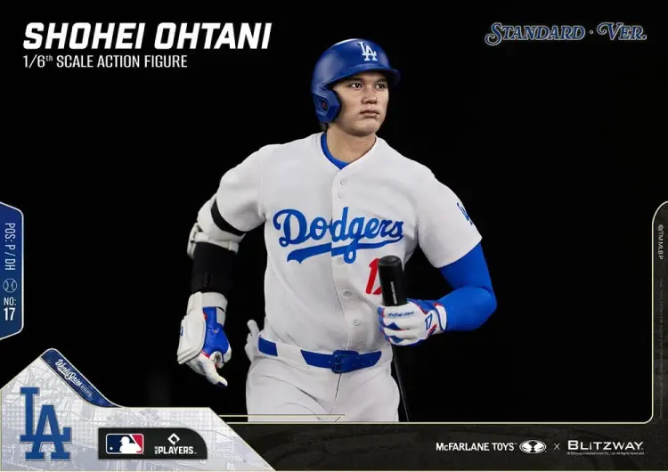 McFarlane Toys - Major League Baseball Premium UMS Action Figure 1/6 Shohei Ohtani (Standard Ver.) 35 cm