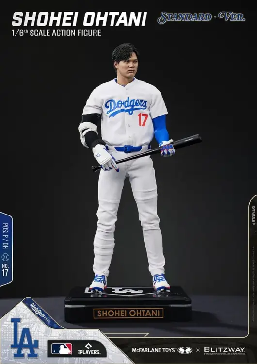 McFarlane Toys - Major League Baseball Premium UMS Action Figure 1/6 Shohei Ohtani (Standard Ver.) 35 cm