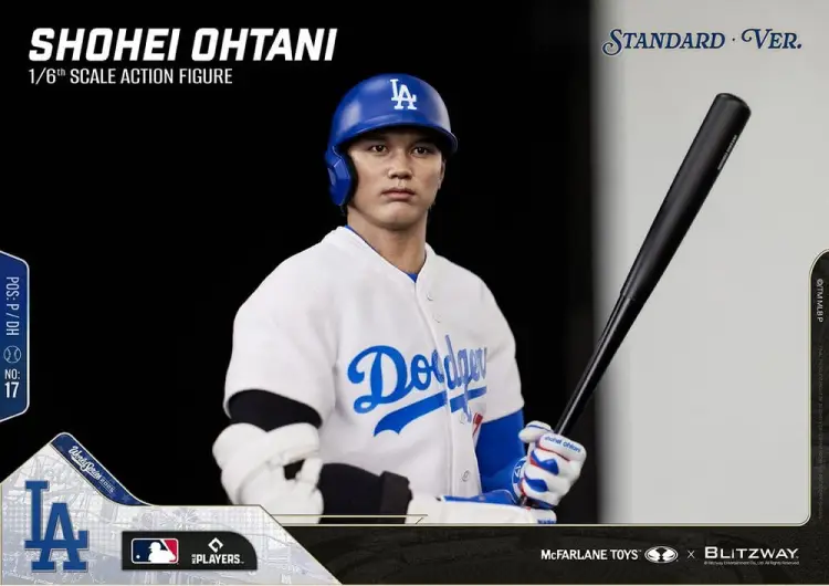 McFarlane Toys - Major League Baseball Premium UMS Action Figure 1/6 Shohei Ohtani (Standard Ver.) 35 cm
