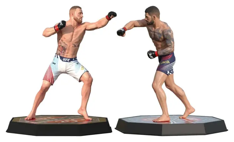 McFarlane Toys - UFC McFarlanes SportsPicks Action Figures 2-Pack Ilia Topuria vs Justin Gaethje (Freedom 250) 7