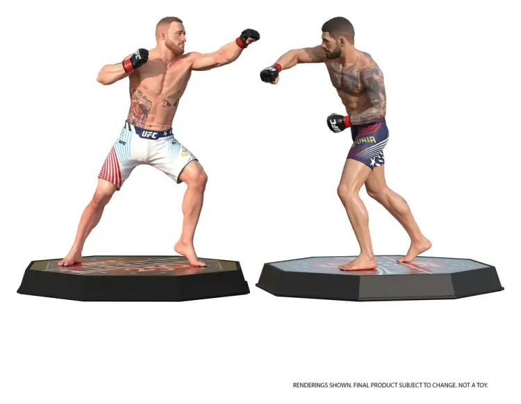 McFarlane Toys - UFC McFarlanes SportsPicks Action Figures 2-Pack Ilia Topuria vs Justin Gaethje (Freedom 250) 7