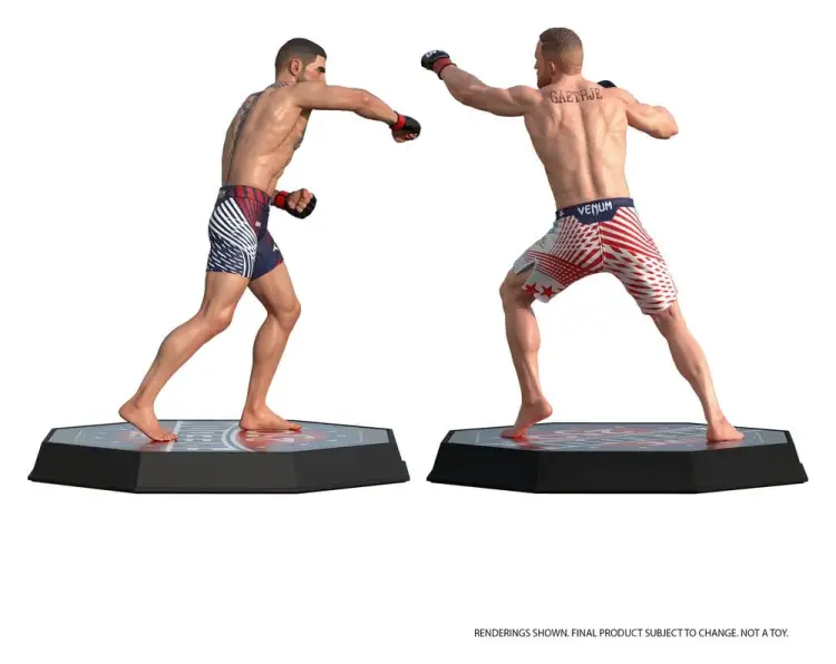 McFarlane Toys - UFC McFarlanes SportsPicks Action Figures 2-Pack Ilia Topuria vs Justin Gaethje (Freedom 250) 7
