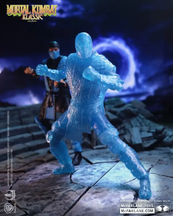 McFarlane Toys - Mortal Kombat Klassic Action Figure Sub-Zero (Ice Clone) 7
