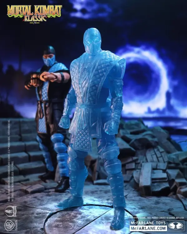 McFarlane Toys - Mortal Kombat Klassic Action Figure Sub-Zero (Ice Clone) 7