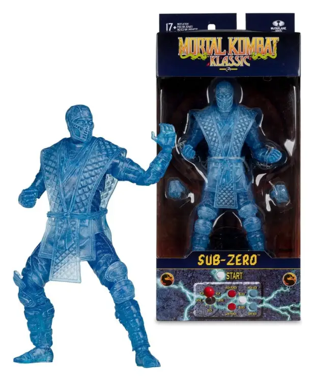 McFarlane Toys - Mortal Kombat Klassic Action Figure Sub-Zero (Ice Clone) 7