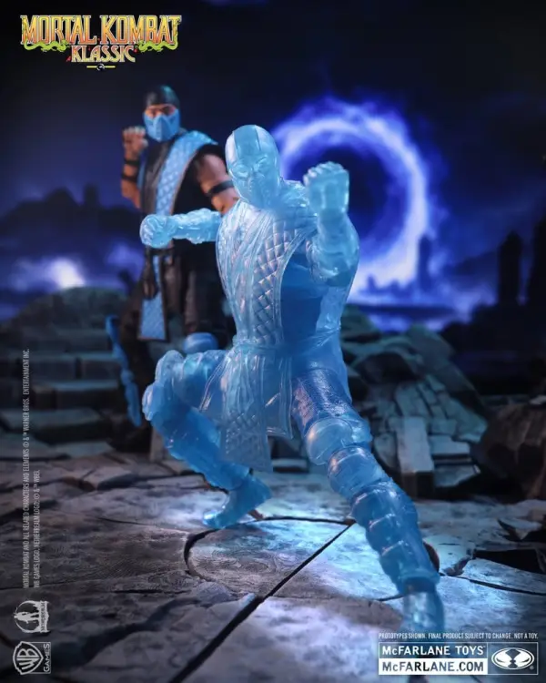 McFarlane Toys - Mortal Kombat Klassic Action Figure Sub-Zero (Ice Clone) 7