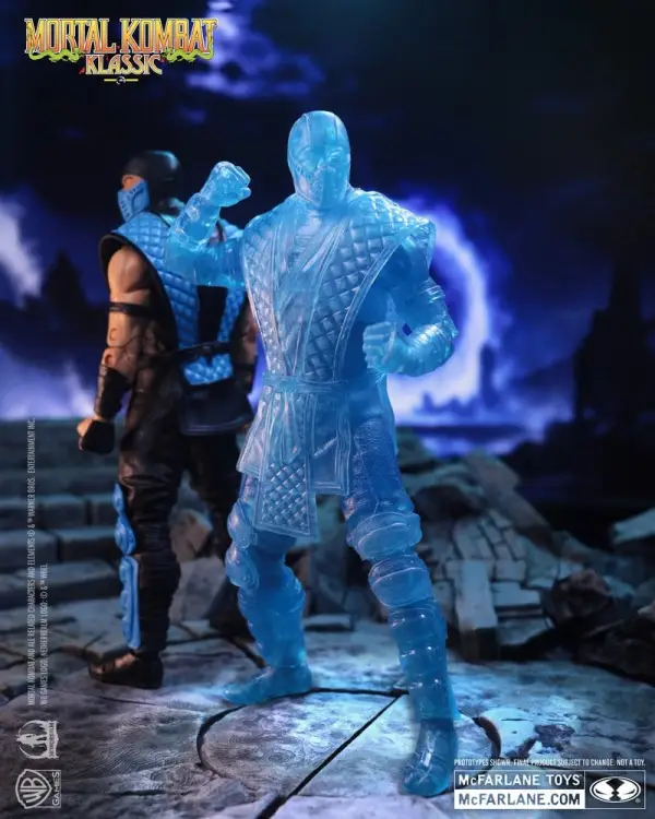 McFarlane Toys - Mortal Kombat Klassic Action Figure Sub-Zero (Ice Clone) 7