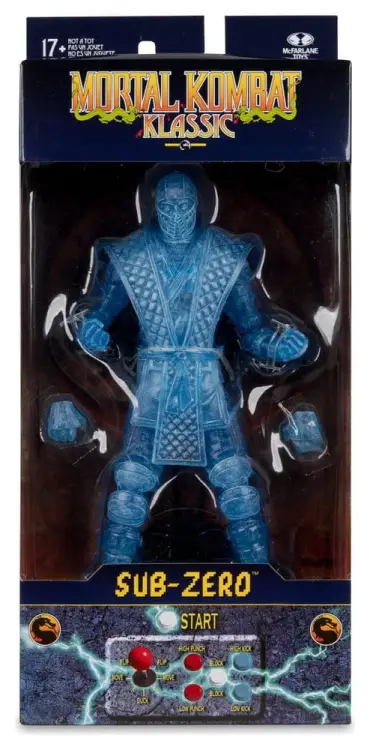 McFarlane Toys - Mortal Kombat Klassic Action Figure Sub-Zero (Ice Clone) 7