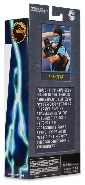 McFarlane Toys - Mortal Kombat Klassic Action Figure Sub-Zero (Ice Clone) 7