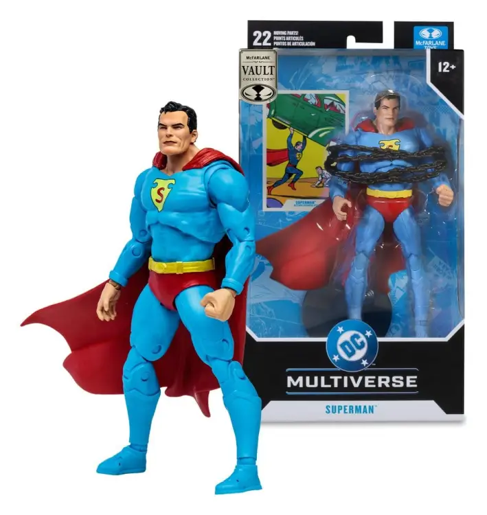 McFarlane Toys - DC Multiverse McFarlane Vault Collection Action Figure Superman (Action Comics) 7