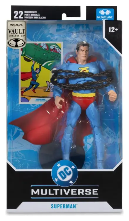 McFarlane Toys - DC Multiverse McFarlane Vault Collection Action Figure Superman (Action Comics) 7