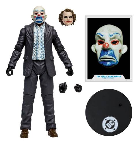 McFarlane Toys - DC Multiverse McFarlane Vault Collection The Joker Bank Robber The Dark Knight 7 Action Figure