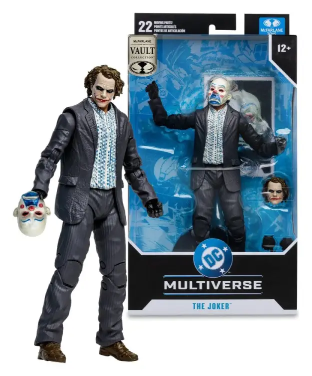 McFarlane Toys - DC Multiverse McFarlane Vault Collection The Joker Bank Robber The Dark Knight 7 Action Figure