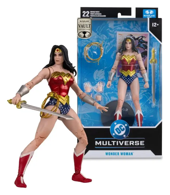 McFarlane Toys - DC Multiverse McFarlane Vault Collection Action Figure Wonder Woman Classic 18 cm