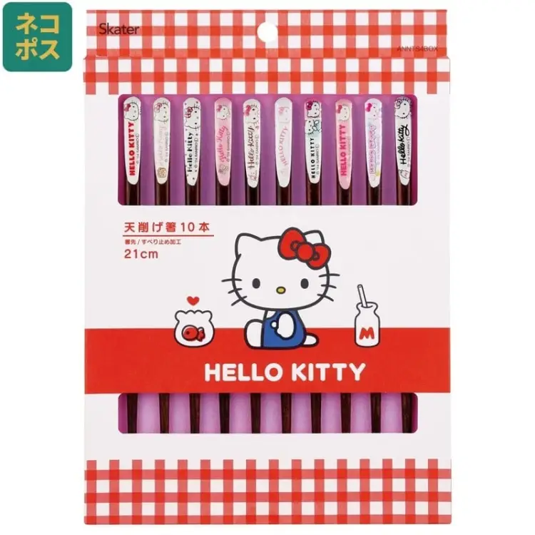 HELLO KITTY - Zestaw 10 kolekcjonerskich pałeczek 21 cm