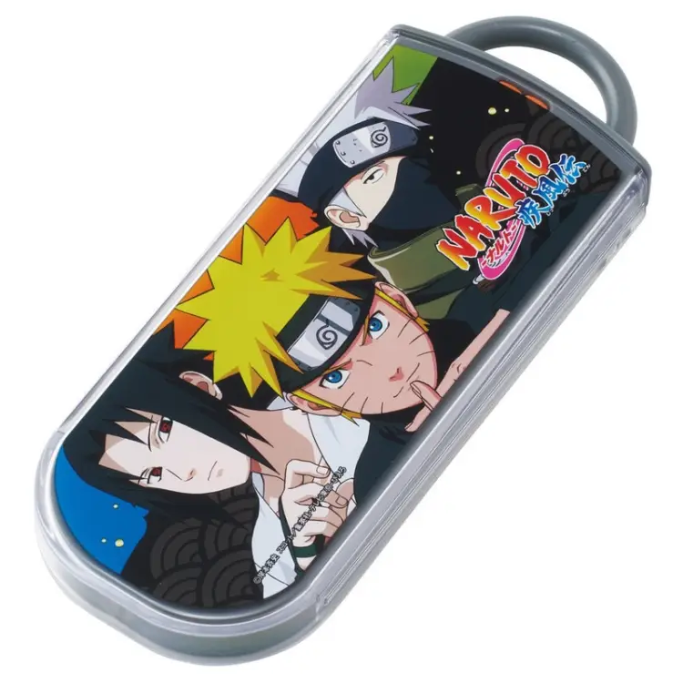 NARUTO - Drużyna 7 - Zestaw łyżka i widelec do pałeczek