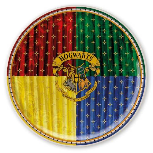 HARRY POTTER - The 4 Houses - Talerz do serwowania D31cm