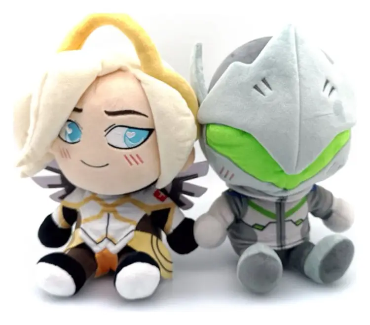 Youtooz - Overwatch Plush Figures 2-Pack Genji & Mercy 22 cm