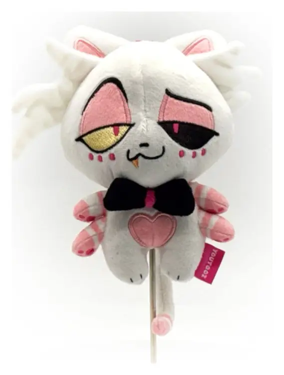 Youtooz - Hazbin Hotel Angel Dust Cat Keychain Plush 13 cm