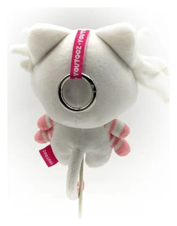 Youtooz - Hazbin Hotel Angel Dust Cat Keychain Plush 13 cm