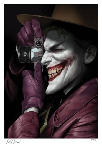 Sideshow Collectibles DC Comics - Joker - Batman: The Killing Joke Reprise Druk artystyczny