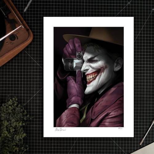 Sideshow Collectibles DC Comics - Joker - Batman: The Killing Joke Reprise Druk artystyczny