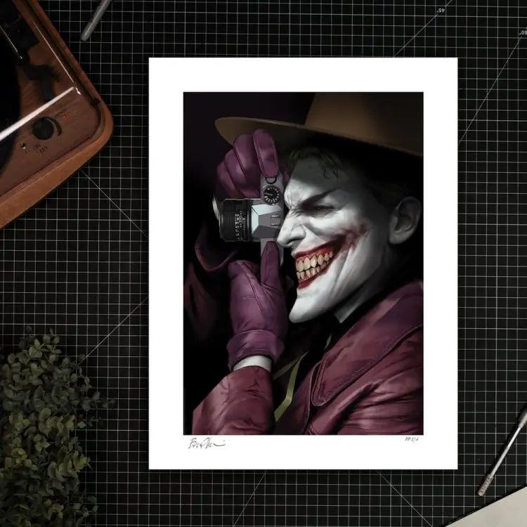 Sideshow Collectibles DC Comics - Joker - Batman: The Killing Joke Reprise Druk artystyczny