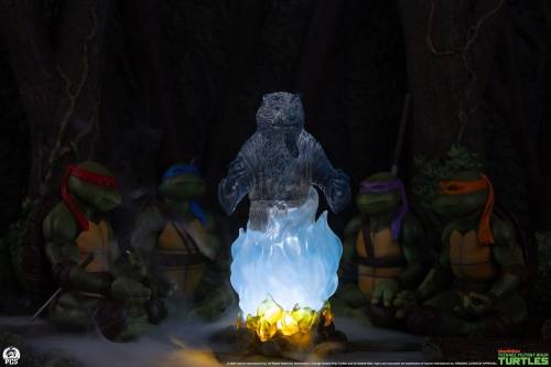 Premium Collectibles Studio Teenage Mutant Ninja Turtles Movie Moments - Splinters Spirit - Mini Scale Diorama