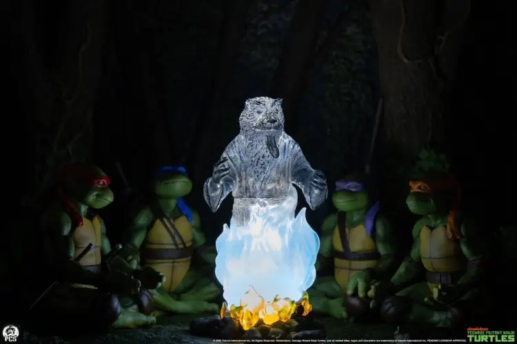 Premium Collectibles Studio Teenage Mutant Ninja Turtles Movie Moments - Splinters Spirit - Mini Scale Diorama
