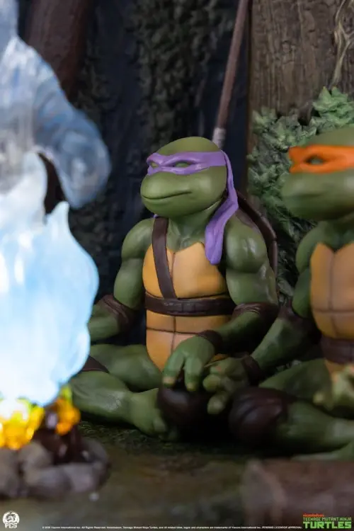 Premium Collectibles Studio Teenage Mutant Ninja Turtles Movie Moments - Splinters Spirit - Mini Scale Diorama
