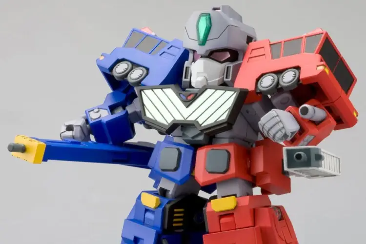 Kotobukiya The King of Braves GaoGaiGar - Cho Ryu Jin - D-Style Plastic Model Kit