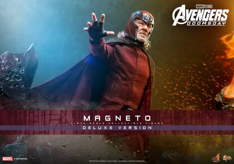 Hot Toys Avengers: Doomsday - Magneto - Movie Masterpiece Action Figure 1/6 (Deluxe Version)