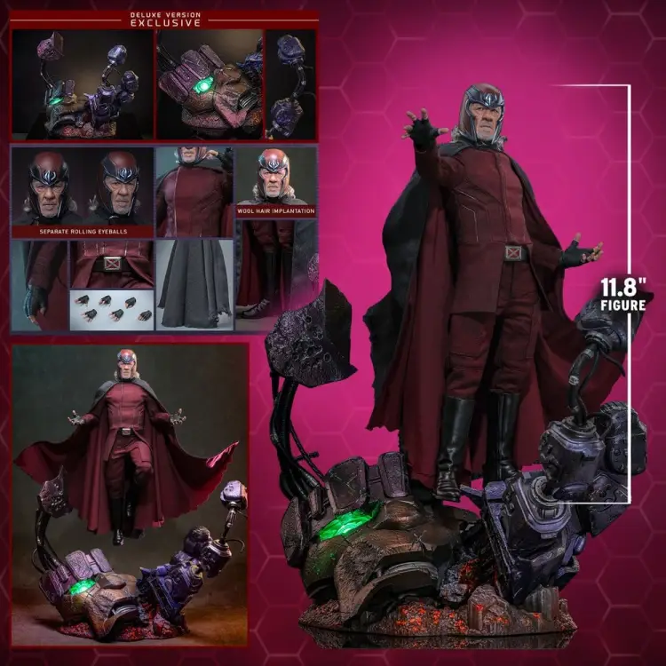 Hot Toys Avengers: Doomsday - Magneto - Movie Masterpiece Action Figure 1/6 (Deluxe Version)
