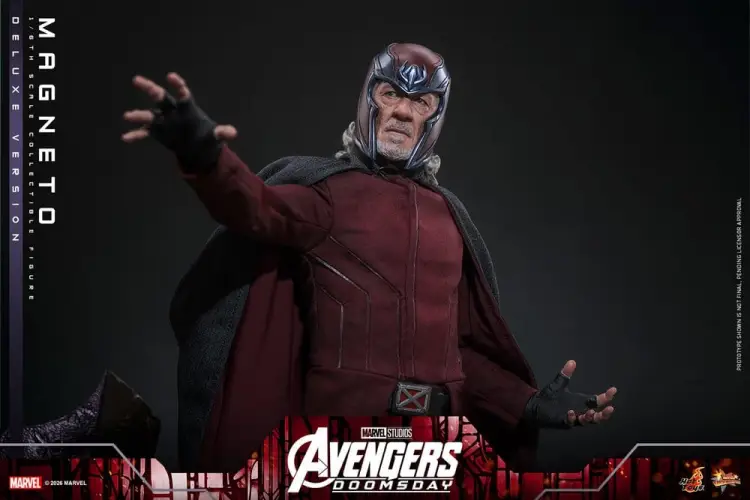 Hot Toys Avengers: Doomsday - Magneto - Movie Masterpiece Action Figure 1/6 (Deluxe Version)