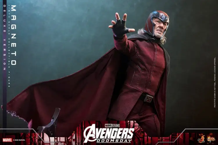 Hot Toys Avengers: Doomsday - Magneto - Movie Masterpiece Action Figure 1/6 (Deluxe Version)