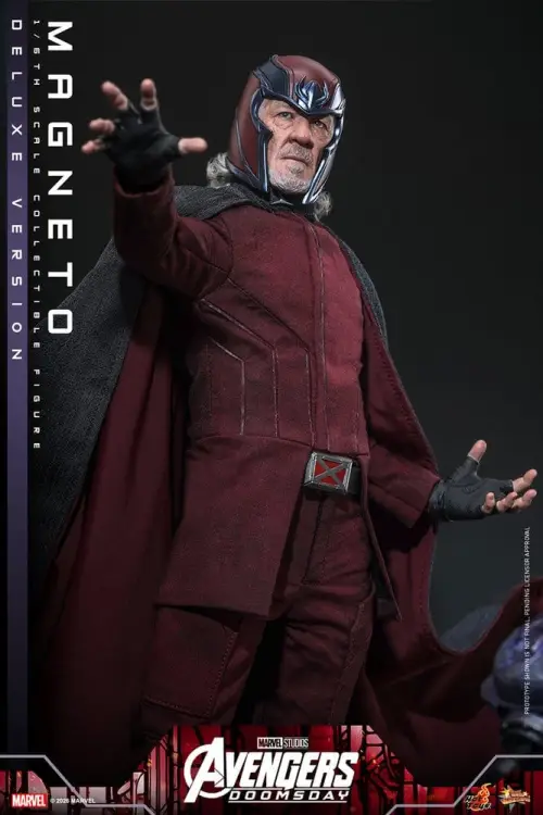 Hot Toys Avengers: Doomsday - Magneto - Movie Masterpiece Action Figure 1/6 (Deluxe Version)