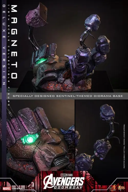 Hot Toys Avengers: Doomsday - Magneto - Movie Masterpiece Action Figure 1/6 (Deluxe Version)