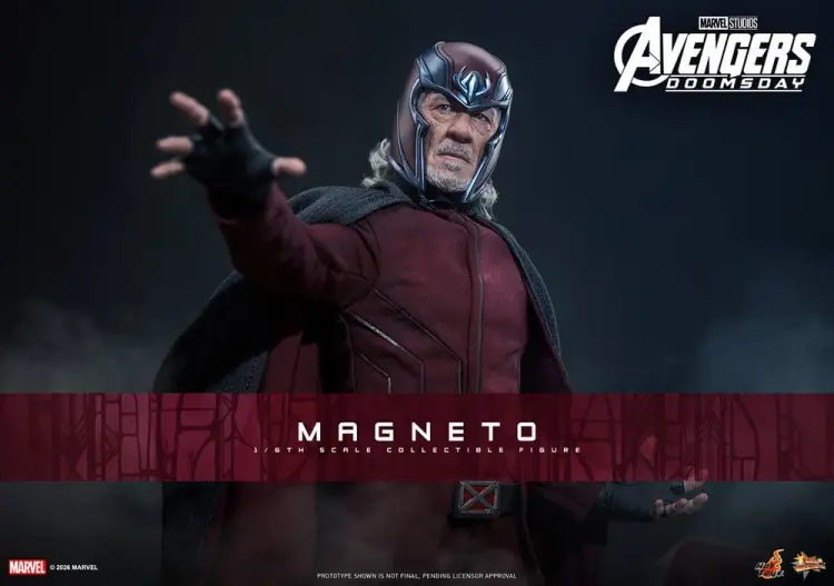 Hot Toys Avengers: Doomsday - Magneto - Movie Masterpiece Figurka Magneto