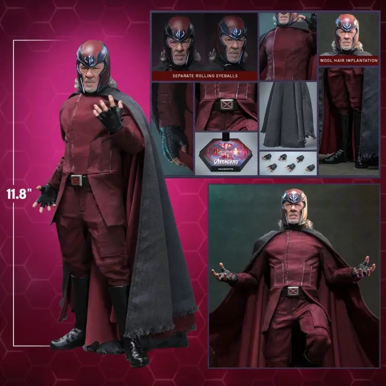 Hot Toys Avengers: Doomsday - Magneto - Movie Masterpiece Figurka Magneto