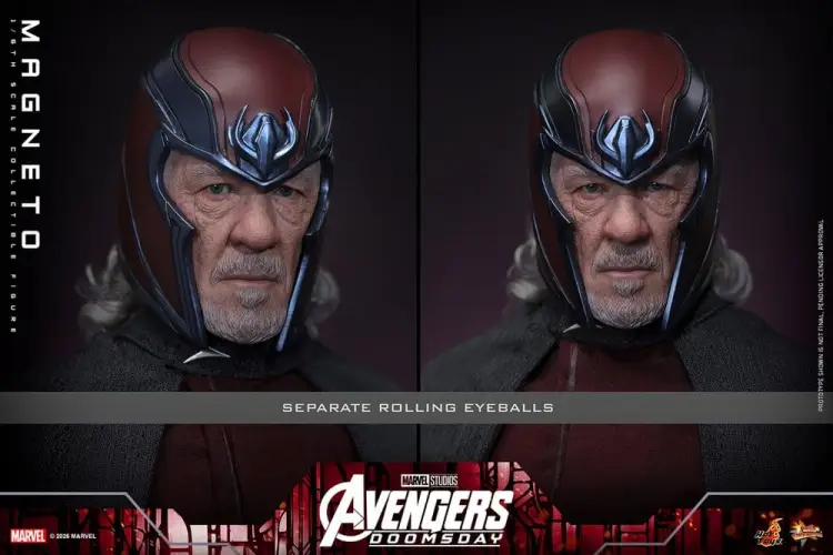 Hot Toys Avengers: Doomsday - Magneto - Movie Masterpiece Figurka Magneto