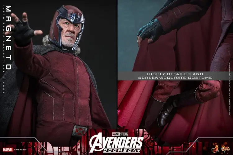 Hot Toys Avengers: Doomsday - Magneto - Movie Masterpiece Figurka Magneto