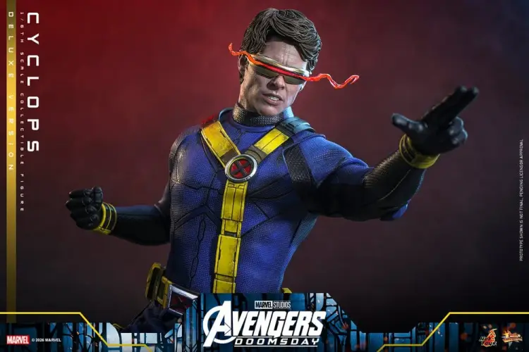 Hot Toys Avengers: Doomsday - Cyclops - Movie Masterpiece Figurka 1/6 (Deluxe Version)